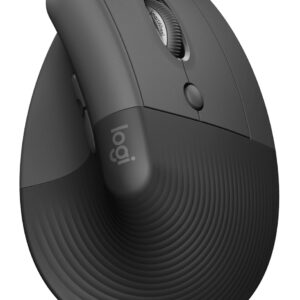 MOUSE LOGITECH LIFT VERTICAL WIRELESS BLACK