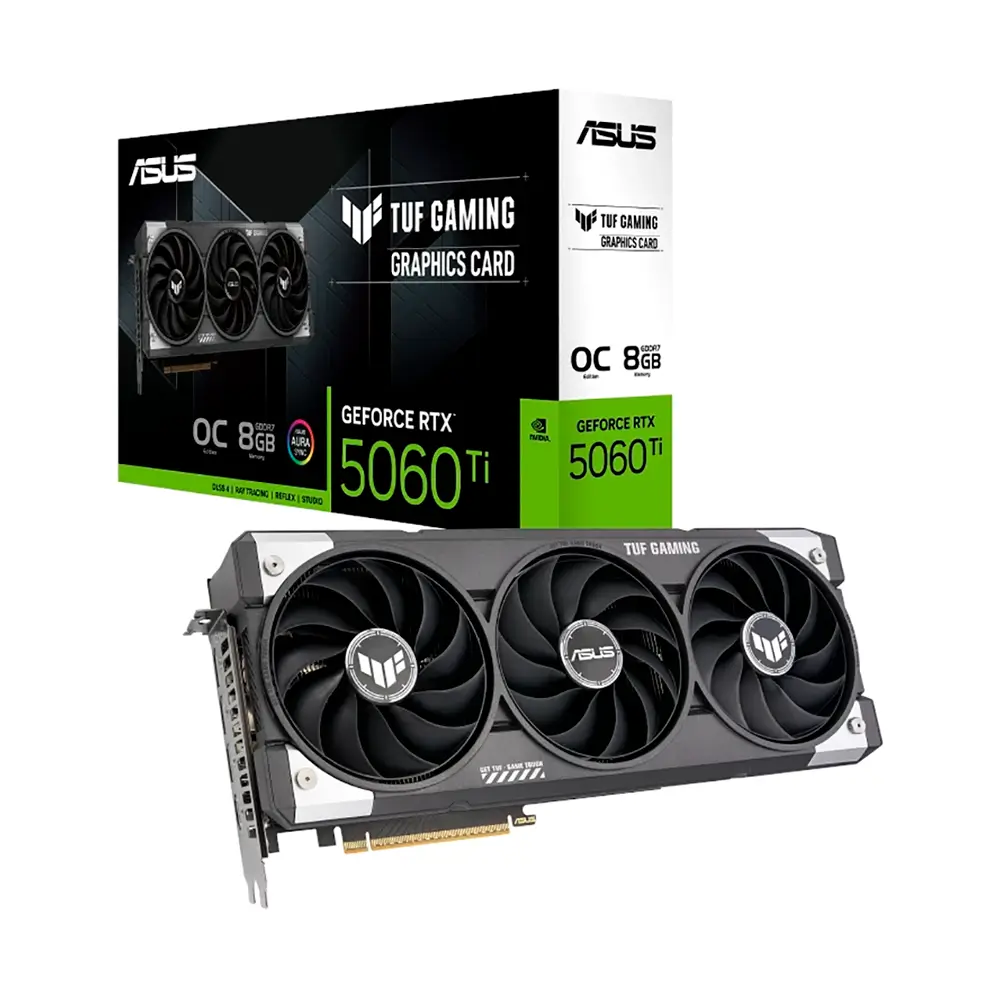 VGA 8GB RTX 5060 TI ASUS TUF GAMING OC GDDR7