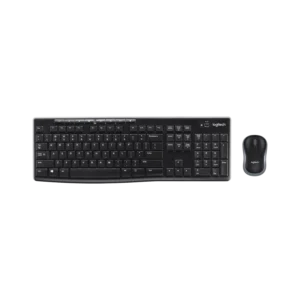 Combo Teclado y Mouse Inalámbrico Logitech MK270 Negro