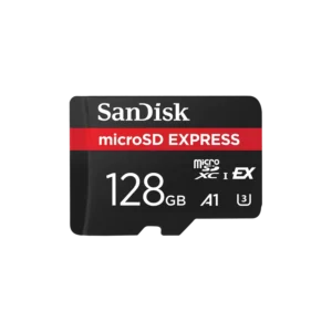 Tarjeta de Memoria SanDisk microSDXC Express 128GB PCIe Gen3 NVMe 880MB/s