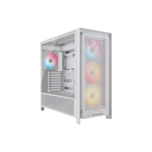 Gabinete CORSAIR FRAME 5000D RS ARGB Mid Tower Aire Elevado blanco