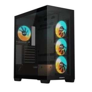 Gabinete GIGABYTE C500 PANORAMIC STEALTH Mid Tower S/Fuente Negro