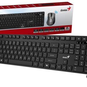 TEC+MOUSE WIRELESS GENIUS KM-8216S SILENCIOSO