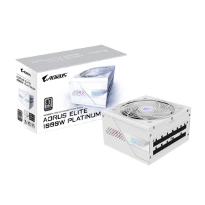 Fuente GIGABYTE AORUS ELITE 1000W 80  Platinum Modular PCIe 5.0 PG5 ICE
