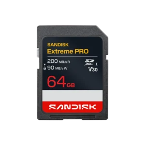 Tarjeta de Memoria SanDisk Extreme PRO SDXC 64GB UHS-I U3 V30 250MB/s