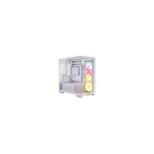 Gabinete CORSAIR 2800X RS-R ARGB Panoramic Glass Micro-ATX Case Blanco