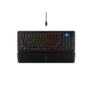 Teclado gamer mecanico Corsair Vanguard 96 MLX Plasma