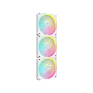 Kit de ventiladores CORSAIR iCUE LINK LX120 RGB de 120 mm x3 blanco